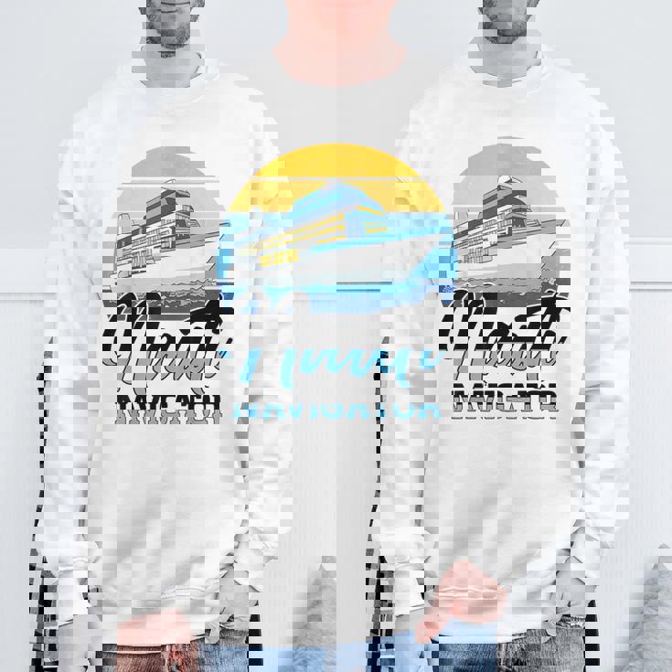 クルージング航海船キャプテンアンカークルーズディレクター スウェットシャツ 高齢者への贈り物