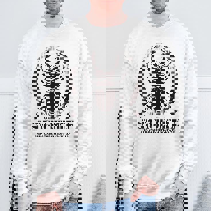 クワガタムシ昆虫コレクターデザイン スウェットシャツ 高齢者への贈り物