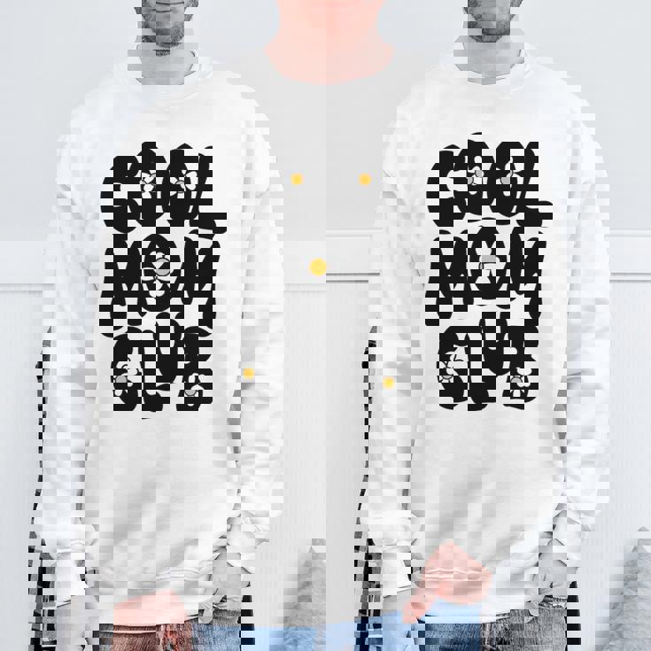 クールなママは無敵の母性ママライフ 長袖tシャツ スウェットシャツ 高齢者への贈り物