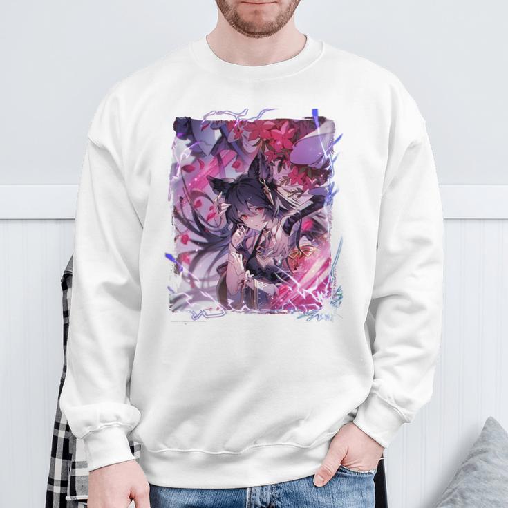 グランブルーファンタジーヴァーサス -ライジング- ニーア（2） 長袖tシャツ スウェットシャツ 高齢者への贈り物