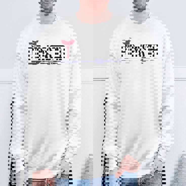 グリルバーベキュー ピットマスター スウェットシャツ 高齢者への贈り物