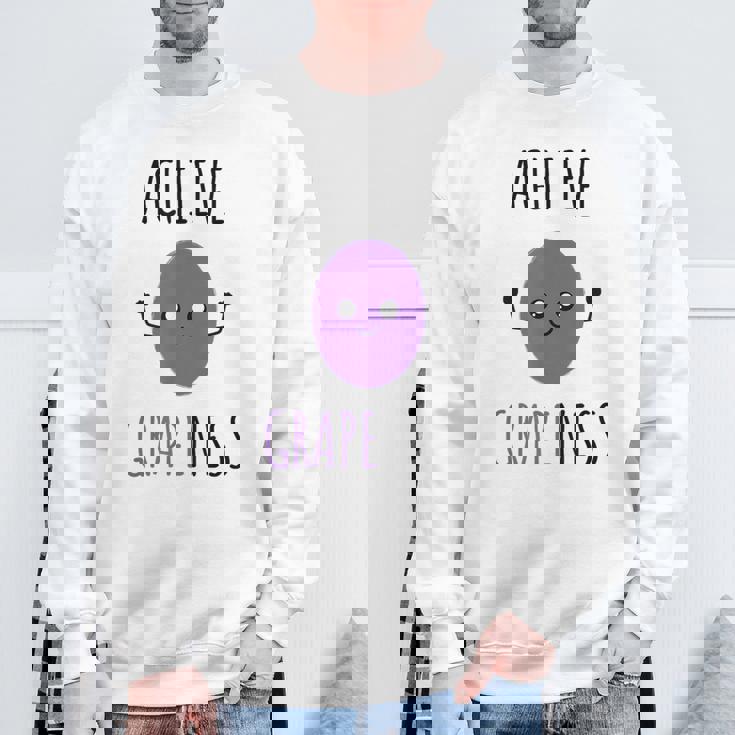 グレープネスを実現する カワイイスタイルグレープ スウェットシャツ 高齢者への贈り物