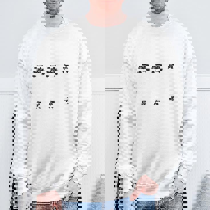 ゲーム 面白いtシャツ ゲーマー ネタ 文字入り メンズ おもしろ 面白い 服 オリジナル グッズ 文字tシャツ 長袖tシャツ スウェットシャツ 高齢者への贈り物