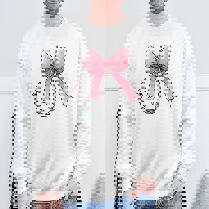 コケット ボウ 釣り フィッシャーフック ピンクリボン ママ 母の日 スウェットシャツ 高齢者への贈り物