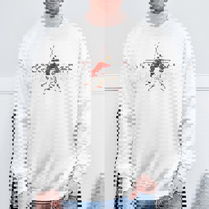 コンバットサンボ、アルティメットマーシャルアート、バックプリント スウェットシャツ 高齢者への贈り物