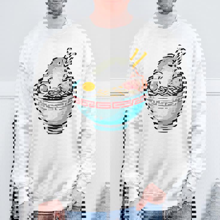 サカバンバスピス フィッシュミーム 和風ラーメン丼 スウェットシャツ 高齢者への贈り物