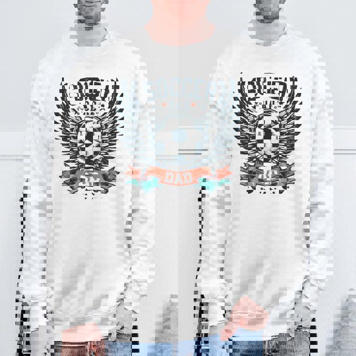 サッカー お父さん 家族 お揃い お父さん 父の日 スウェットシャツ 高齢者への贈り物