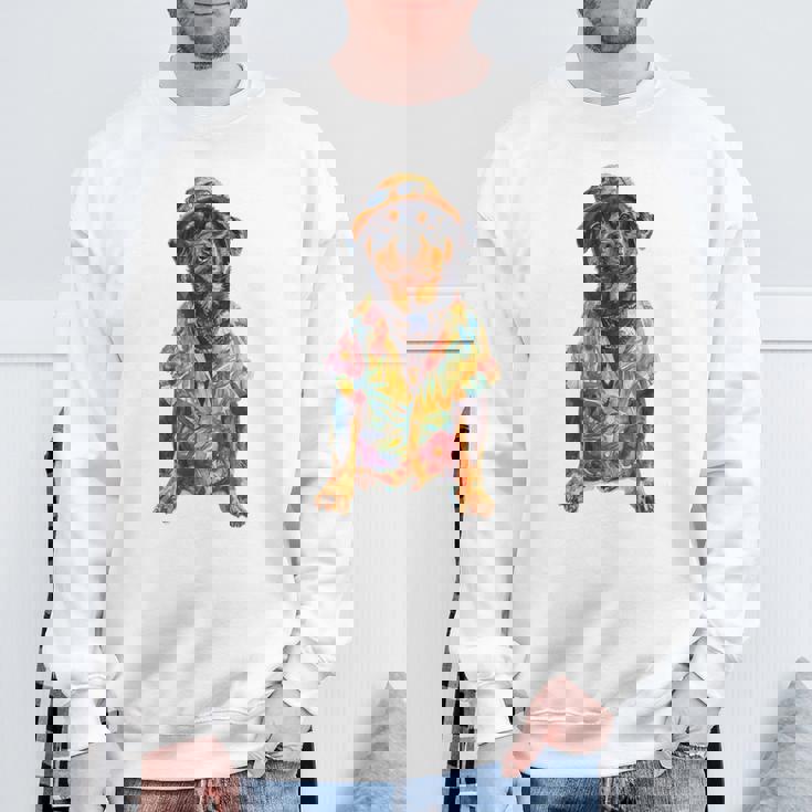 サマードッグロットワイラー スウェットシャツ 高齢者への贈り物