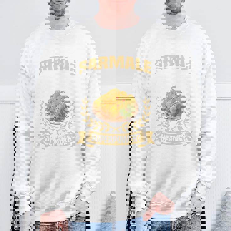 サルマレ好き セルビアン I Makearmale Disappearルーマニア料理 長袖tシャツ スウェットシャツ 高齢者への贈り物