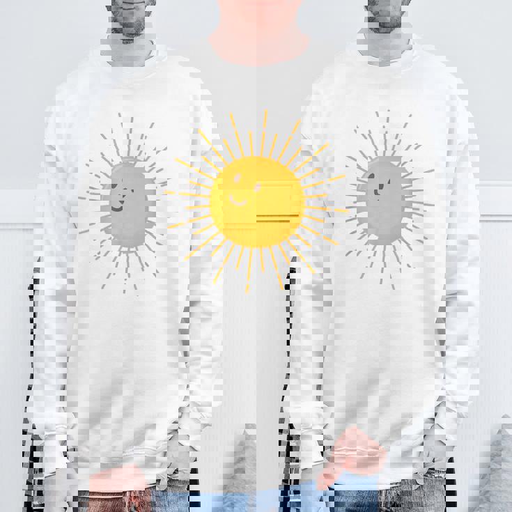 サンシャイン 晴れ 太陽 スウェットシャツ 高齢者への贈り物