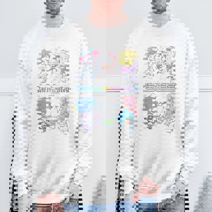 サンリオキャラクターズ サンリオキャラクター大賞デザイン 集合D スウェットシャツ 高齢者への贈り物