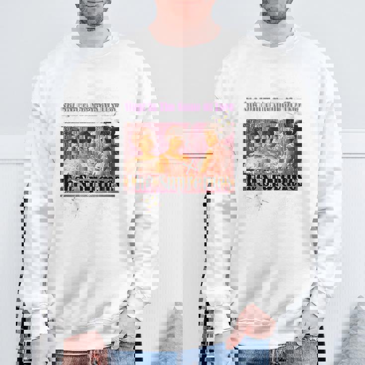 シュプリームス_004_Back Printed スウェットシャツ 高齢者への贈り物