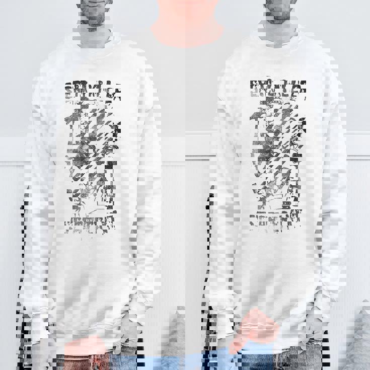 シリアルキラースターターキット ホラー映画 スウェットシャツ 高齢者への贈り物