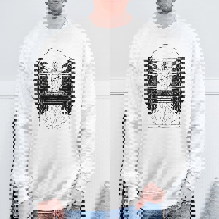 シンセサイザー シンセ テクノ 音楽 クール シンセサイザー スウェットシャツ 高齢者への贈り物