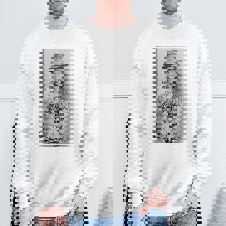 シンディ・ローパー Usポップスター撮影1984 スウェットシャツ 高齢者への贈り物