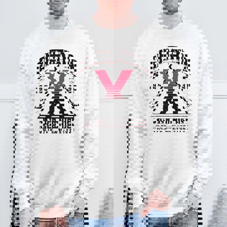 ジェネレーションxはホースウォーターで育ちました 1965 1980 スウェットシャツ 高齢者への贈り物