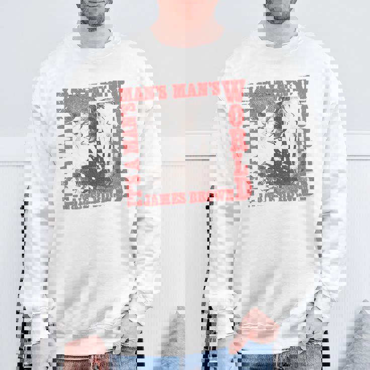 ジェームス・ブラウンイッツ・ア・マンズ・ワールド スウェットシャツ 高齢者への贈り物