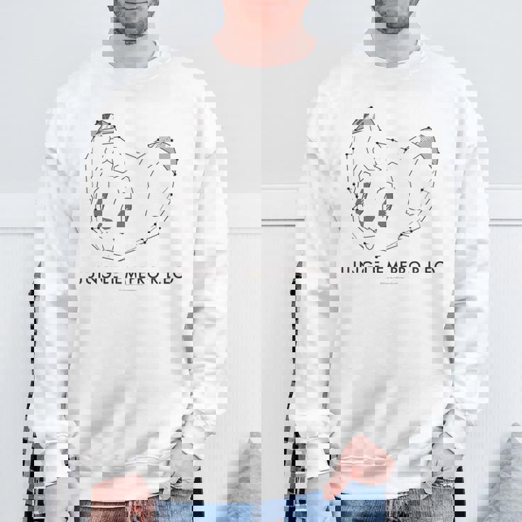 ジャングル大帝 幾何学 レオ Ctezuka Productions 長袖tシャツ スウェットシャツ 高齢者への贈り物