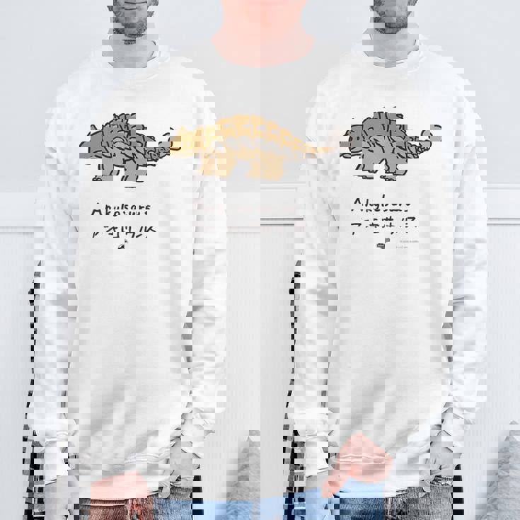 ジュラシック・ワールド Ankylosaurus Loose Illust スウェットシャツ 高齢者への贈り物