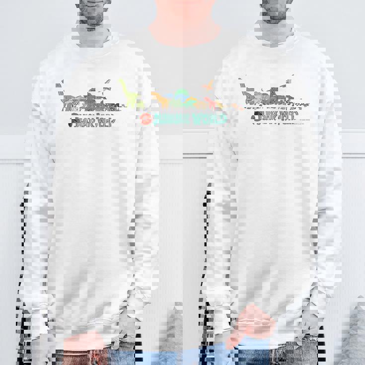 ジュラシック・ワールド Loose Illust スウェットシャツ 高齢者への贈り物