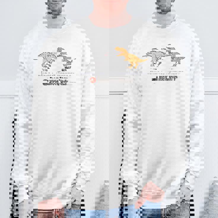 ジュラシック・ワールド インドミナスvsティラノサウルス Loose Illust スウェットシャツ 高齢者への贈り物