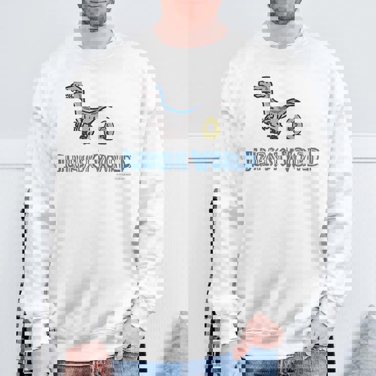 ジュラシック・ワールド ラプトル Loose Illust スウェットシャツ 高齢者への贈り物