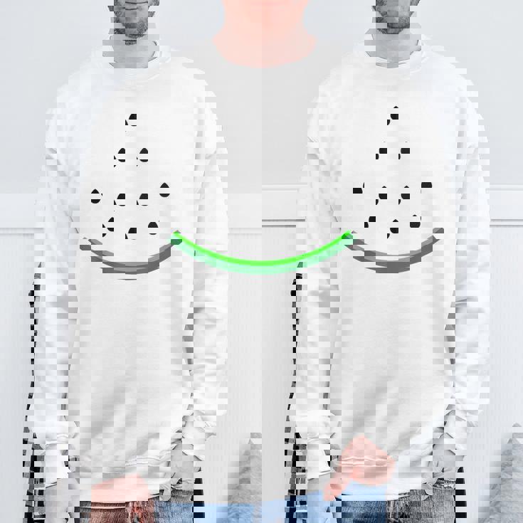 スイカフルーツコスチューム スウェットシャツ 高齢者への贈り物