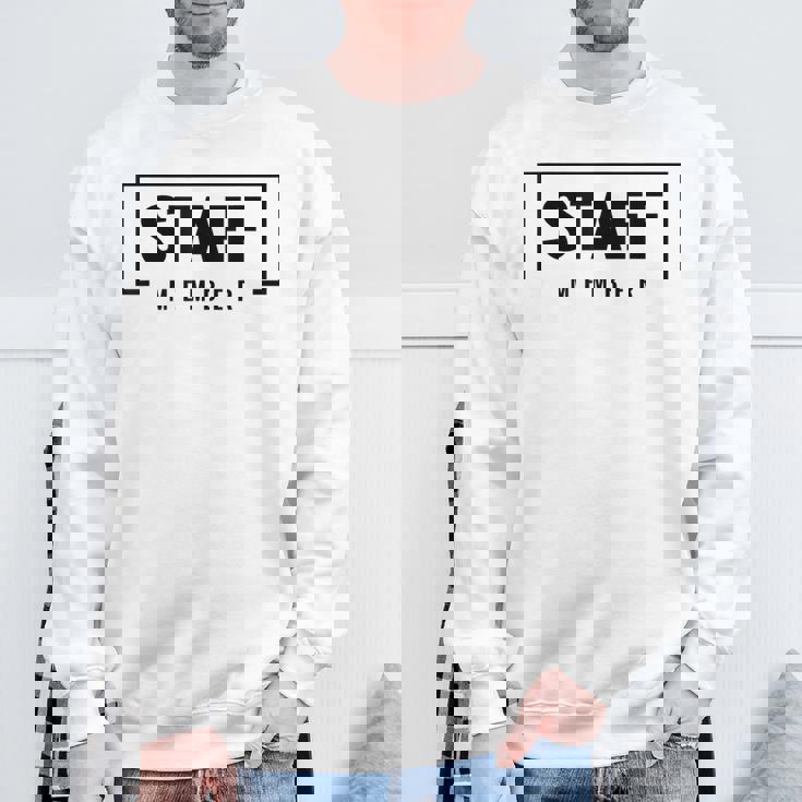 スタッフメンバーアソシエイトチーム スウェットシャツ 高齢者への贈り物