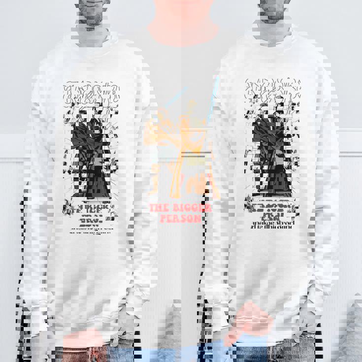 スター・ウォーズ クラシック テイク・ザ・ハイグラウンド アナキン&オビワン スウェットシャツ 高齢者への贈り物