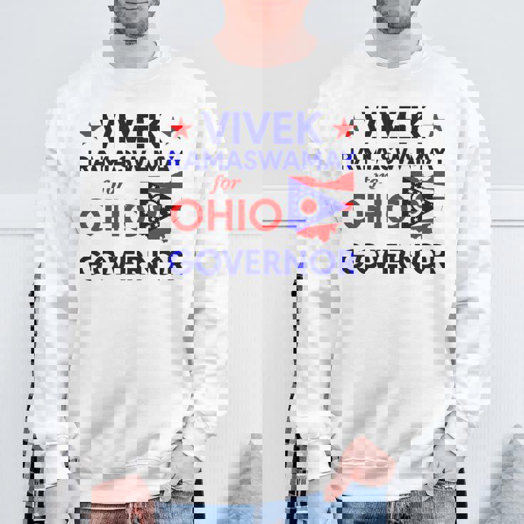 ステート・オブ・エクセレンスビベック・ラマスワミー、2026年オハイオ州知事選出 スウェットシャツ 高齢者への贈り物