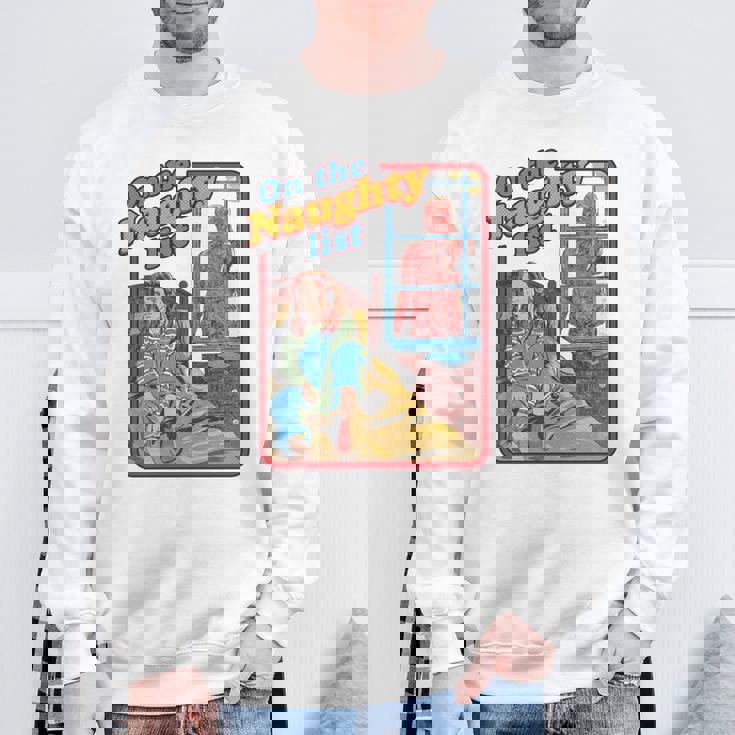 ストレンジャー・シングス クリスマス マックス ベクナ コミック いたずらリスト レトロ 長袖tシャツ スウェットシャツ 高齢者への贈り物