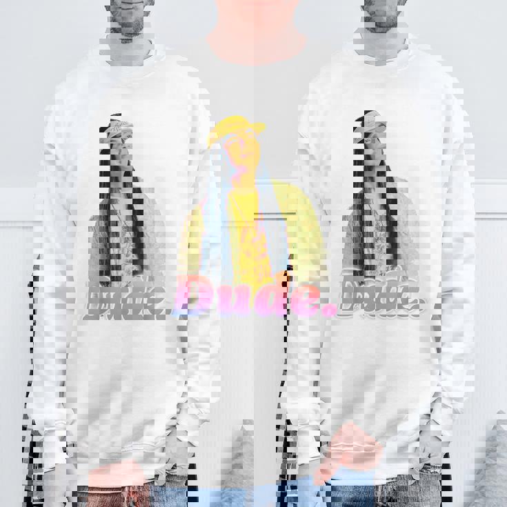 ストレンジャー・シングス サーファーボーイ ピザ アーガイル カリ デュード ヴィンテージ スウェットシャツ 高齢者への贈り物