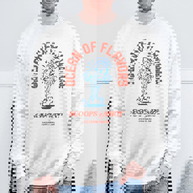 ストレンジャー・シングス スクープ アホイ スターコート アイスクリーム味 レトロ スウェットシャツ 高齢者への贈り物