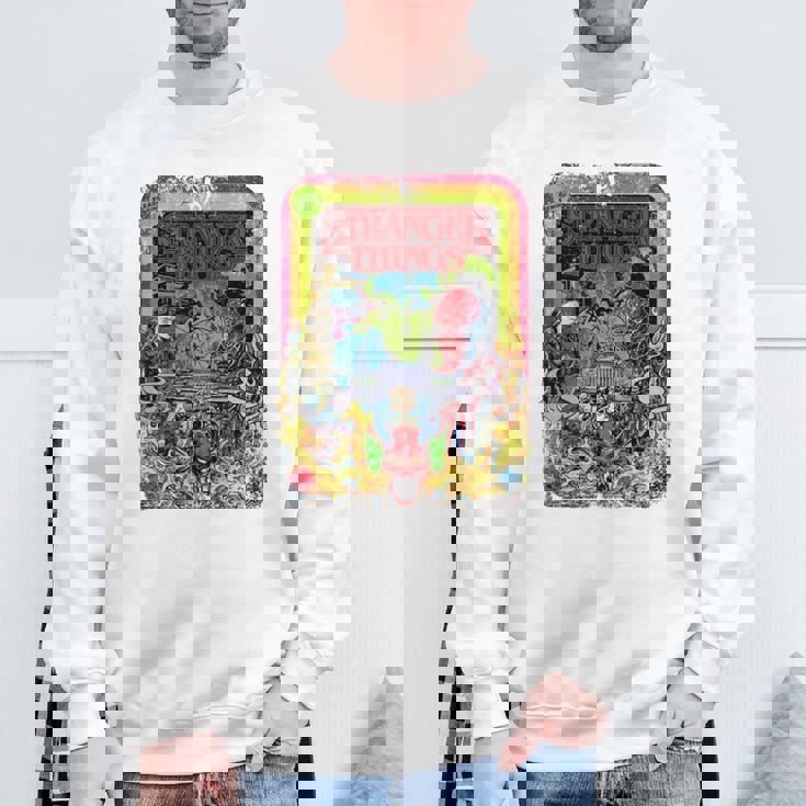 ストレンジャー・シングス プロモコミック ザ・パーティー ベクナ バトル レトロ 80年代 長袖tシャツ スウェットシャツ 高齢者への贈り物