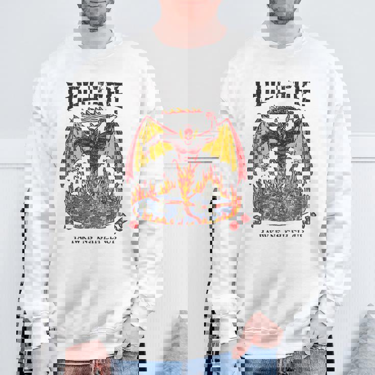 ストレンジャー・シングス ヘルファイア クラブ ポスター ホーキンス ハイ Dnd ギャング スウェットシャツ 高齢者への贈り物