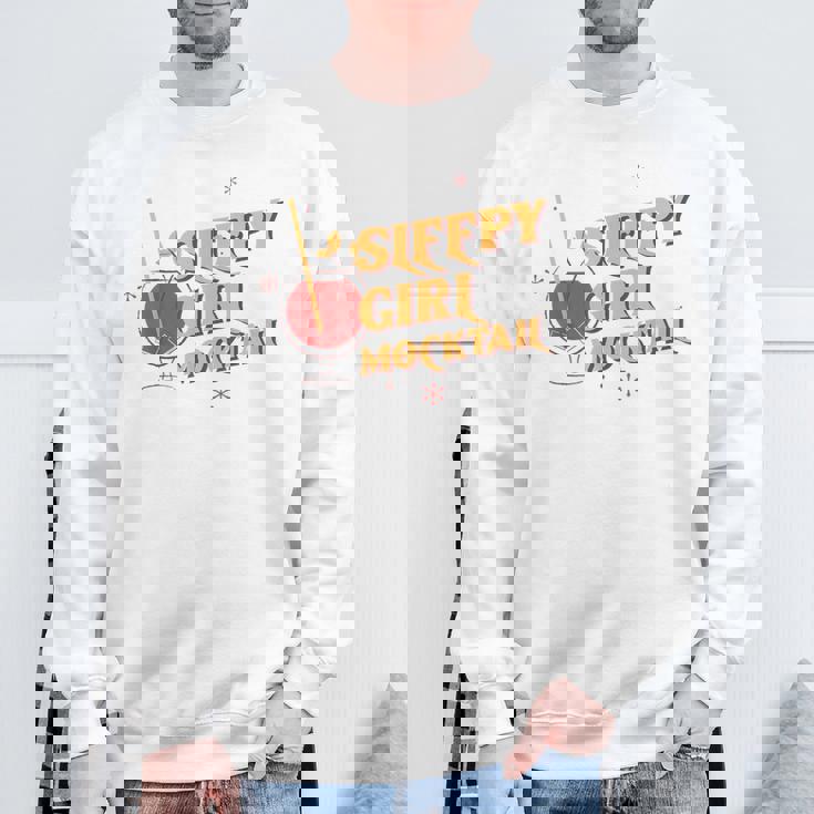 スリーピーガール モクテルクラブ レトロ ウェルネス キュート ファッショントレンド スウェットシャツ 高齢者への贈り物