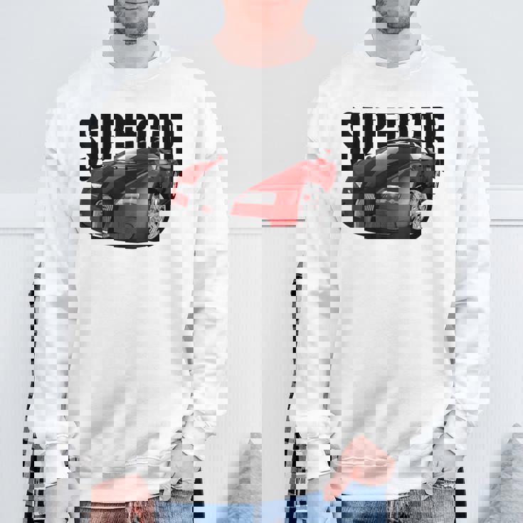 スー、スポーツカー、マッスルカー、レースカーのtシャツ。 スウェットシャツ 高齢者への贈り物