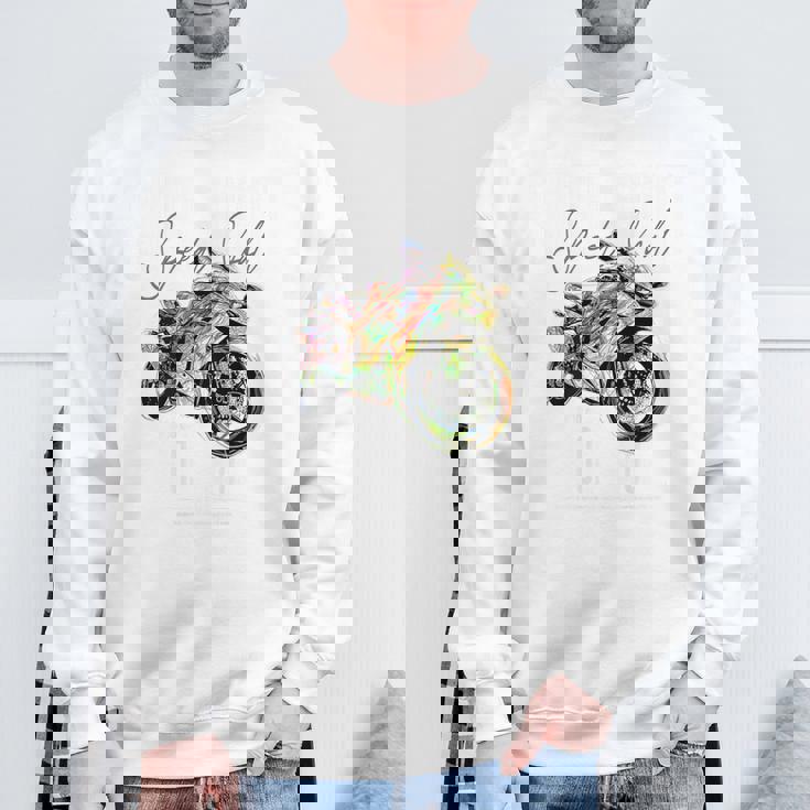 スーパースポーツ バイク レーシング バイク レーシング バックプリント バイク スウェットシャツ 高齢者への贈り物