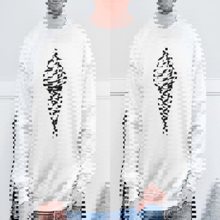 ソフトクリーム スウェットシャツ 高齢者への贈り物