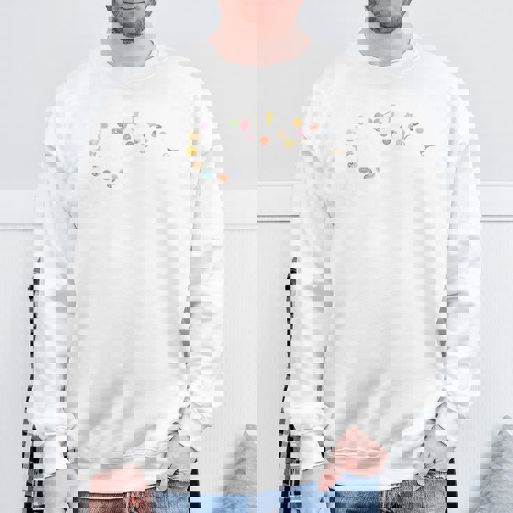 ソーイング タンポポ 花 キルティング 糸 編み物 工芸 長袖tシャツ スウェットシャツ 高齢者への贈り物