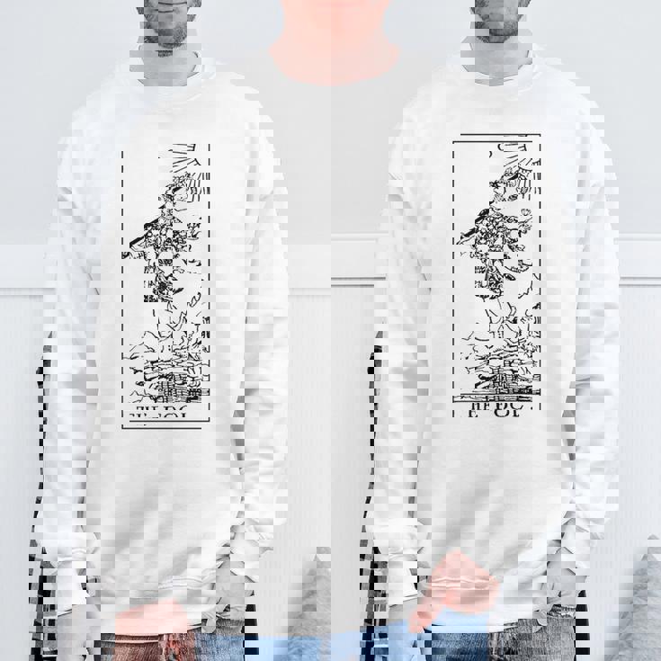 タロット・メジャー・アルカナ ザ・フール 長袖tシャツ スウェットシャツ 高齢者への贈り物