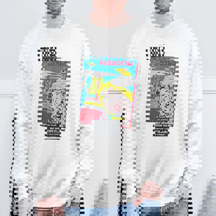 タワーレコード パサデナ レトロ ヴィンテージ 音楽 スウェットシャツ 高齢者への贈り物