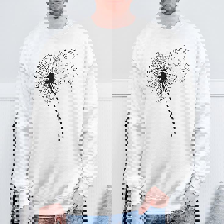 タンポポ トロンボーンシャツ トロンボニスト用 スウェットシャツ 高齢者への贈り物