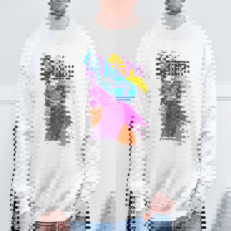 ダイアナ・ロス N ジーンズ スウェットシャツ 高齢者への贈り物