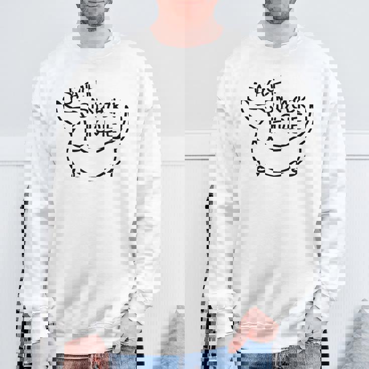 ダックスフンド ダッハ スナックホール スウェットシャツ 高齢者への贈り物