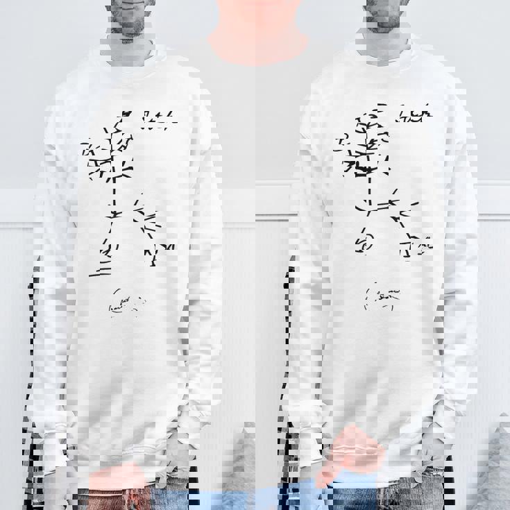 ダーウィン 生命の樹 I Think、チャールズ・ダーウィン スウェットシャツ 高齢者への贈り物