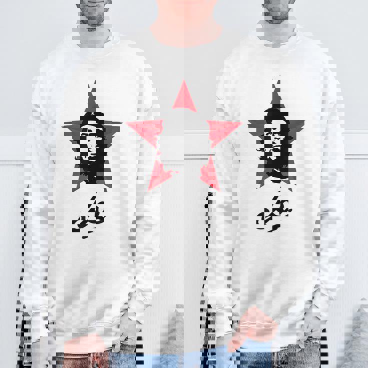 チェ・ゲバラ、キューバ、署名、ゲリラ、チェ スウェットシャツ 高齢者への贈り物