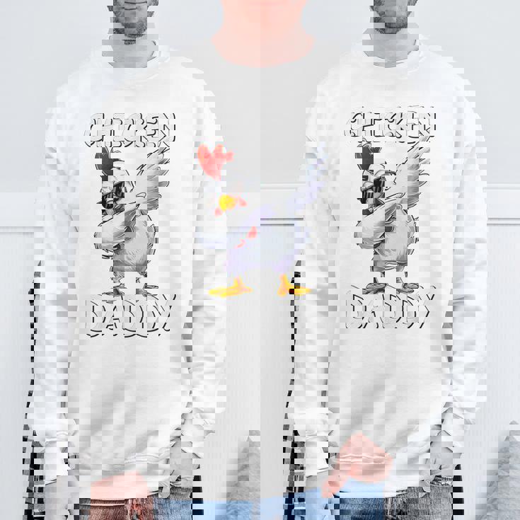 チキン パパ ニワトリ 父 チキン ジャンパー 農家 父の日 スウェットシャツ 高齢者への贈り物