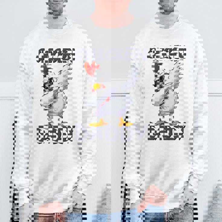 チキン パパ ニワトリ 父 チキン ジャンパー 農家 父の日 長袖tシャツ スウェットシャツ 高齢者への贈り物