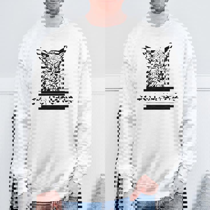 チベットスナギツネ 面白い スウェットシャツ 高齢者への贈り物